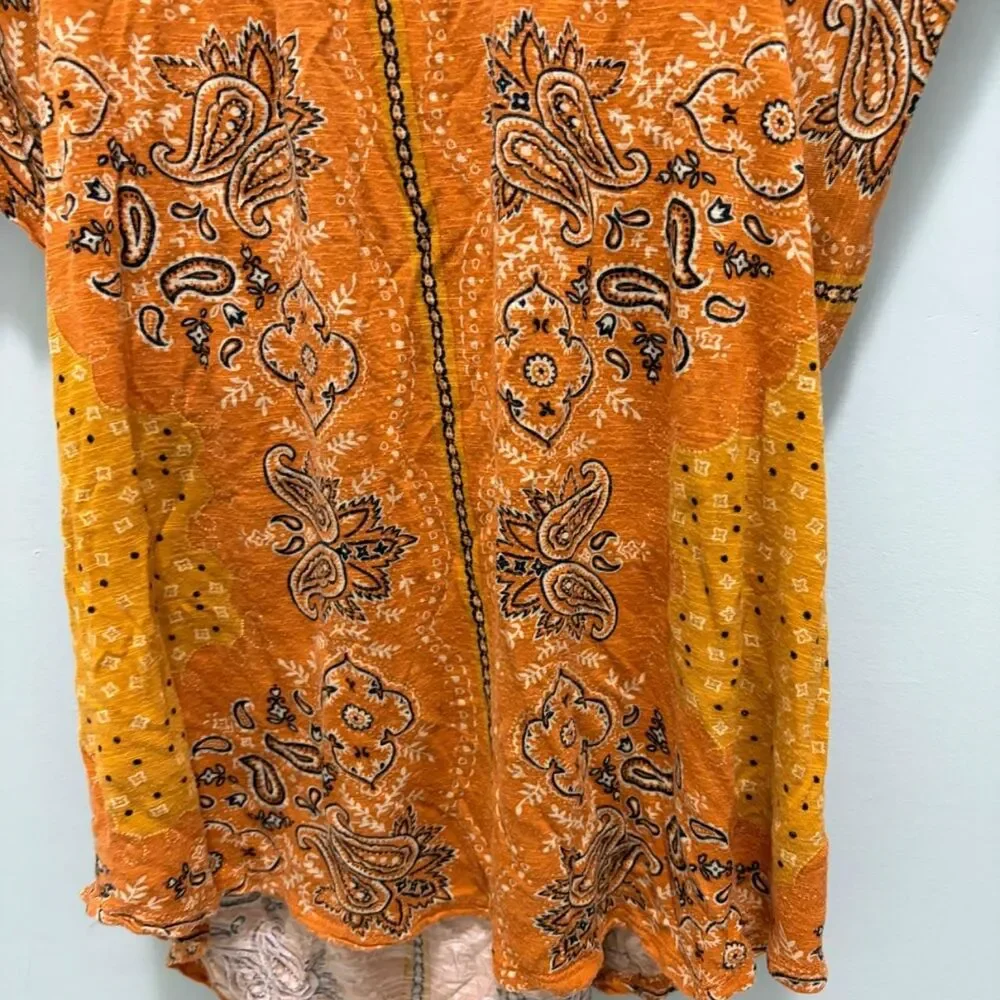 Democracy Women's Orange Blouse